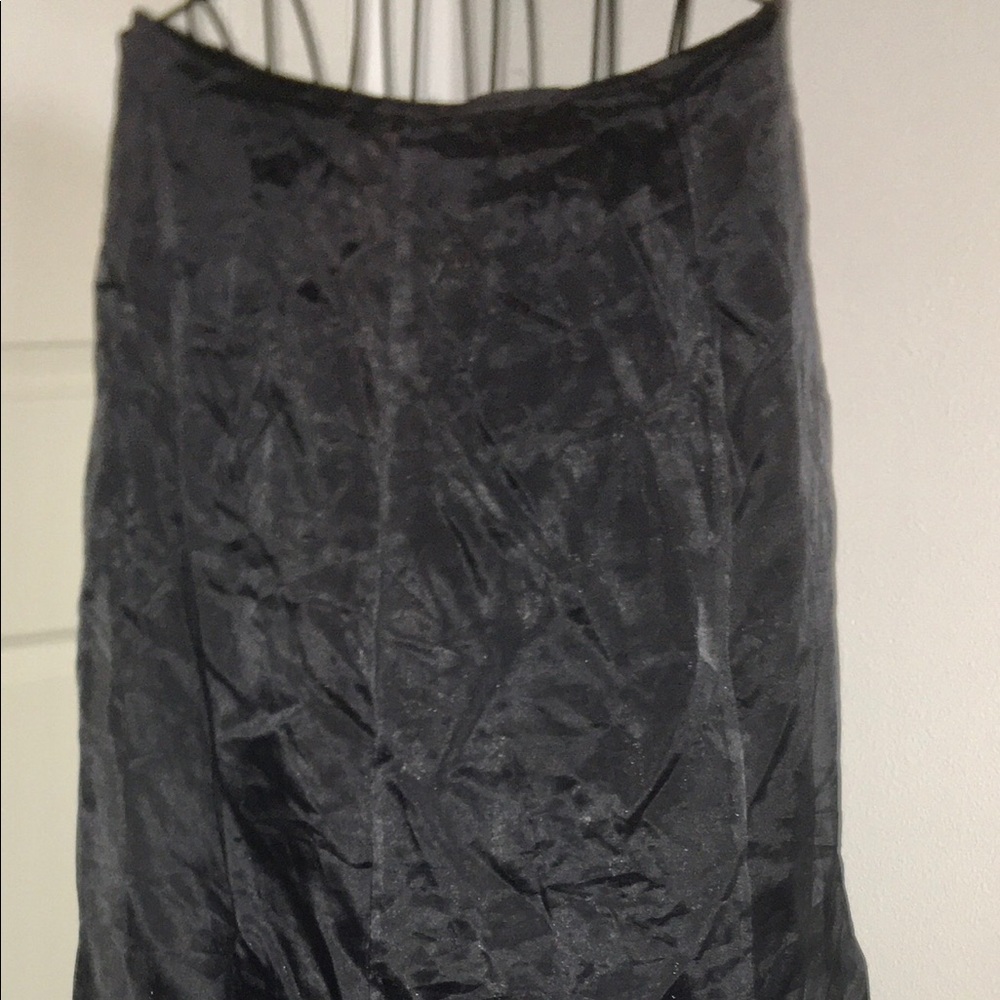 Gorgeous crushed silk look skirt